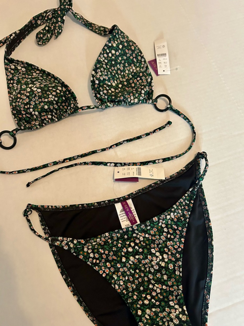 J. Crew Floral Bikini NWT